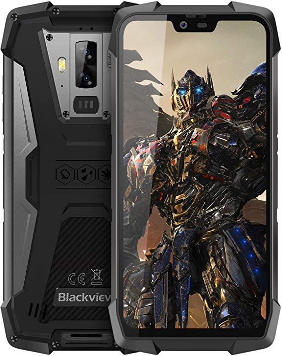 Caseroxx Custodia In Pelle Per Blackview BV9700/BV9700Pro: Borsa Outdoor Con Clip Da Cintura E Slot Carte
